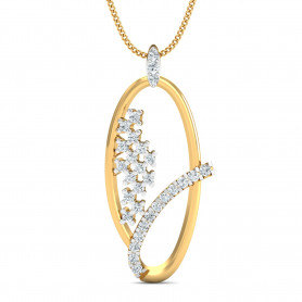 Diamond Pendant Set with Earrings