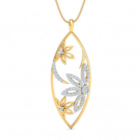 Diamond Pendant Set with Earrings