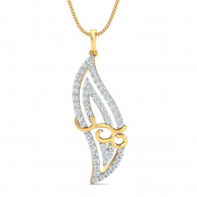 Diamond Pendant Set with Earrings
