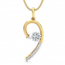 Diamond Pendant Set with Earrings
