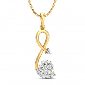 Diamond Pendant Set with Earrings
