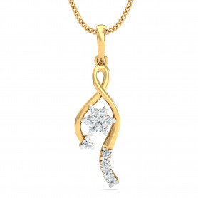 Diamond Pendant Set with Earrings
