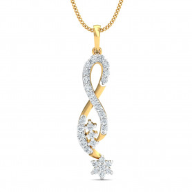 Diamond Pendant Set with Earrings