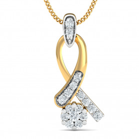 Diamond Pendant Set with Earrings