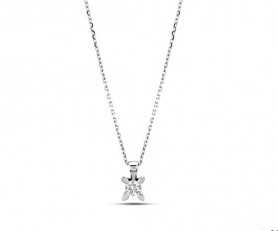 Diamond Solitaire Pendant - Claw Prong