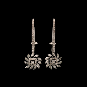 Lab grown Diamond Earrings Princess/Marquise/Round  Cut