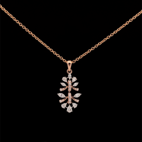 Diamond Pendant Set with Earrings