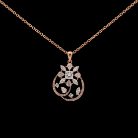 Diamond Pendant Set with Earrings