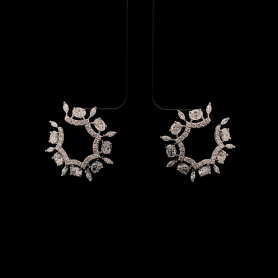 Lab grown Diamond Earrings Oval/Marquise/Round  Cut