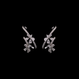 Lab grown Diamond Earrings Pear/Marquise/Round Brilliant  Cut