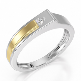 Diamond Band Urban Divine Men's Diamond Ring