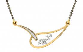 Diamond Mangalsutra - Auspicious Thread