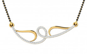 Diamond Mangalsutra - Auspicious Thread