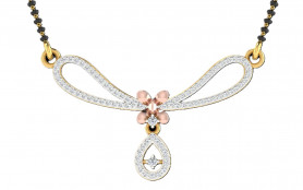 Diamond Mangalsutra - Auspicious Thread