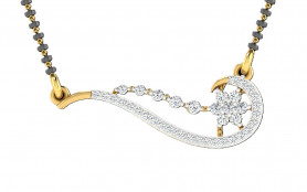 Diamond Mangalsutra - Auspicious Thread