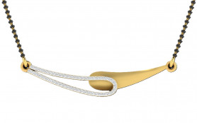 Diamond Mangalsutra - Auspicious Thread