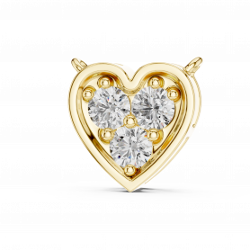 Diamond Pendant - Lab grown Heart