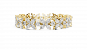 Diamond Bracelet Natural Mined Diamonds Round/Marquise