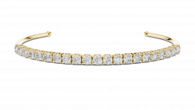 Diamond Cuff Bracelet- Natural Mined Diamonds