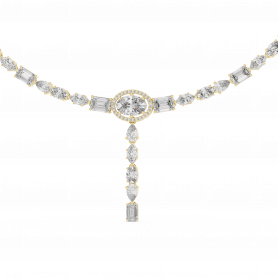 Diamond Necklace - Natural Mined Diamonds