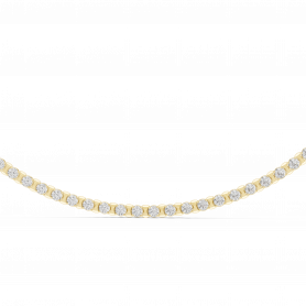 Diamond Tennis Necklace  Lab Grown Diamonds