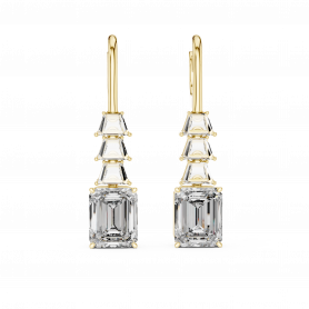 Haydee Diamond Mini Danglers Lab Grown Diamonds