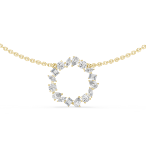 Día Fancy Cut Lab grown Diamond Pendant