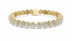 Diamond Radiant Tennis Bracelet