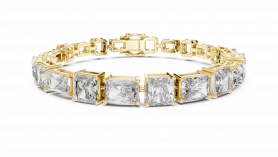 Radiant Diamond Tennis Bracelet