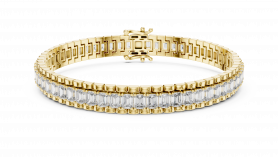 Nova Fancy Cut Diamond Tennis Bracelet