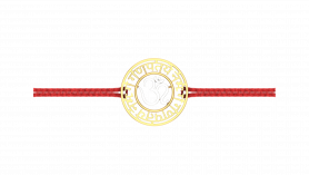 Auspicious Hindu Shlok Charm with Sacred Red Thread