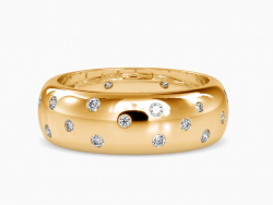 Diamond Gold Bands