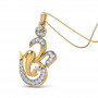 Diamond - Religious & Initial pendant