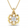 Diamond Solitaire & Cluster Pendant