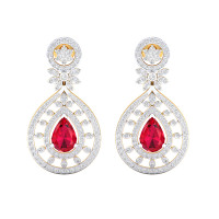 Gemstone Earring